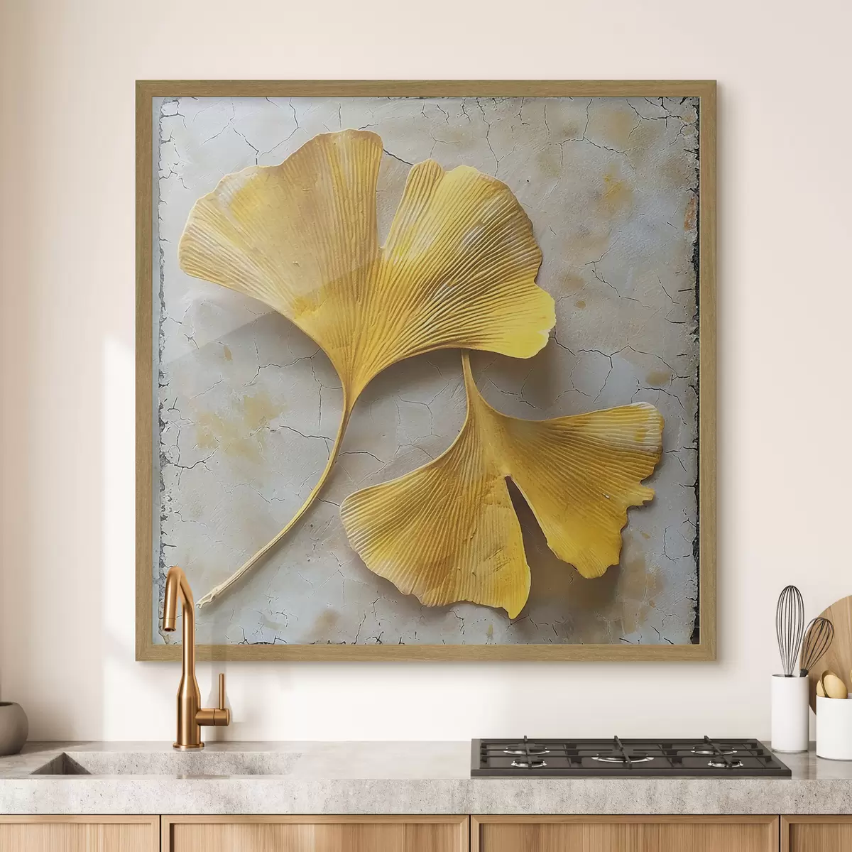 Plakat Ginkgo lehed f40767