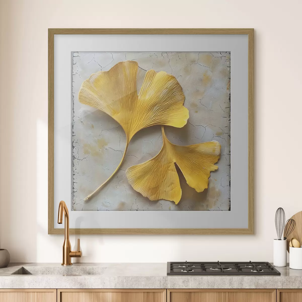 Plakat Ginkgo lehed f40767
