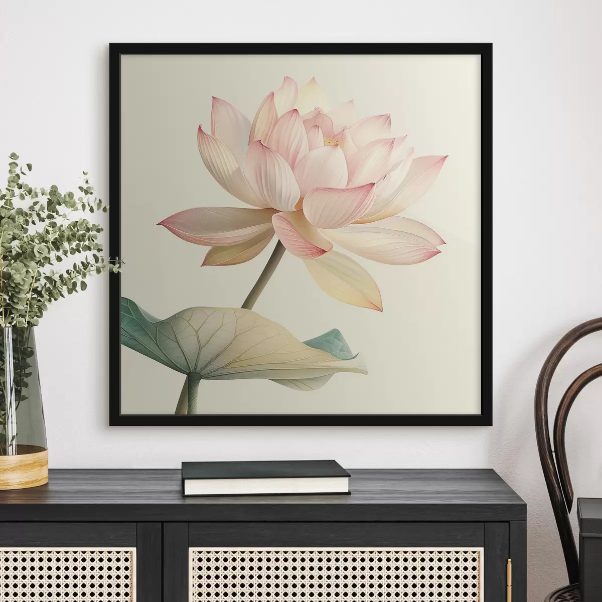 Plakat Suur lootoslill f40771