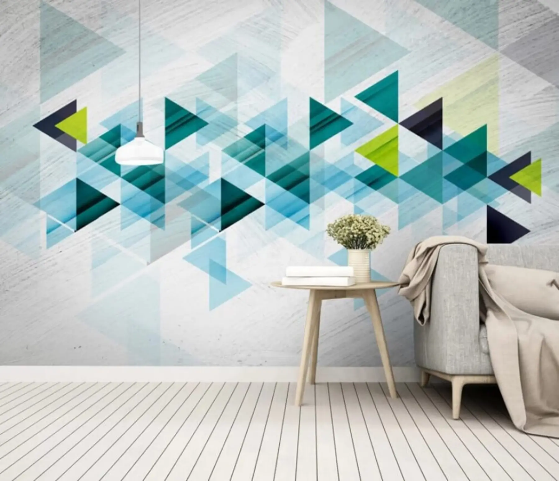 Fototapeedid Abstraktne horisont kolmnurkadest u35314