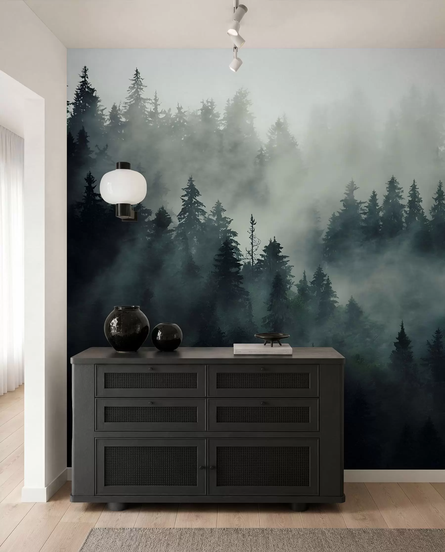 Fototapeedid Udune hommik, mets u36439