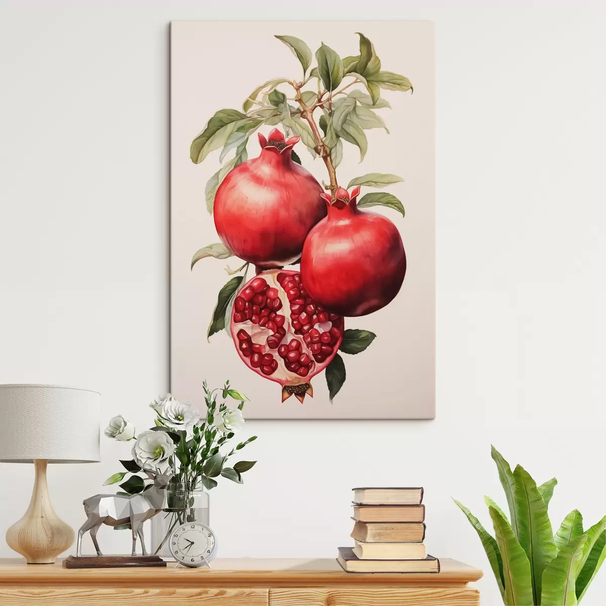 Pilt Küpsed granaatõunad oksal s40884