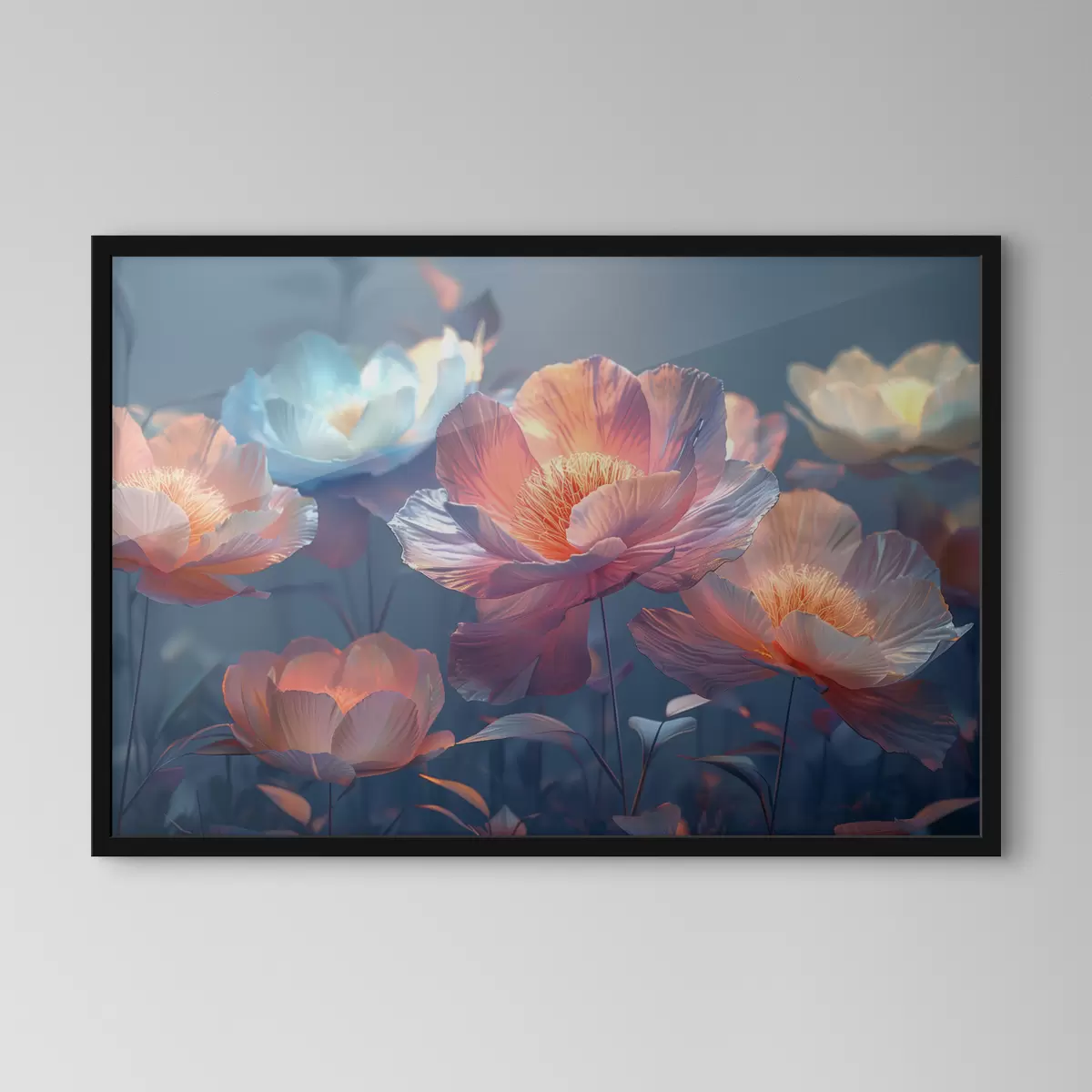 Plakat Maagilised sinise varjundiga moonid f40958