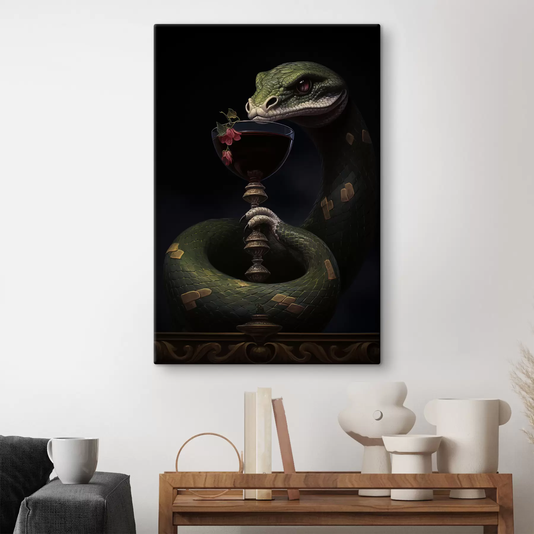 Fototapeedid klaas ja madu s41140