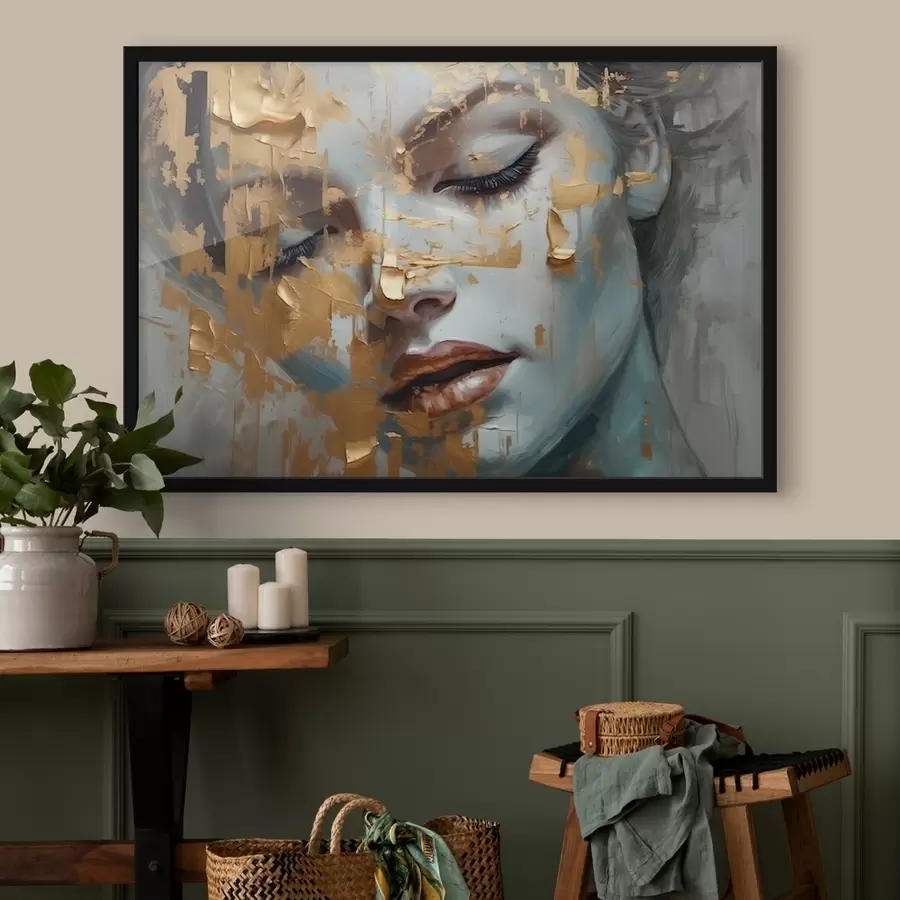 Fototapeedid Tüdruku nägu f41063