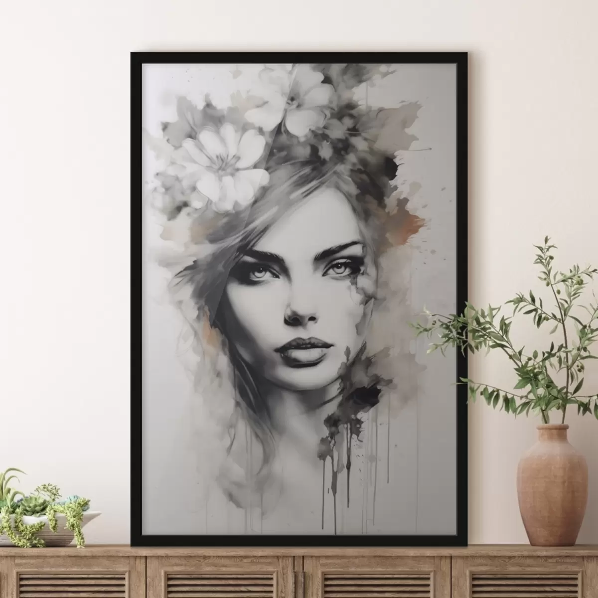 Plakat Tüdruku nägu f41077