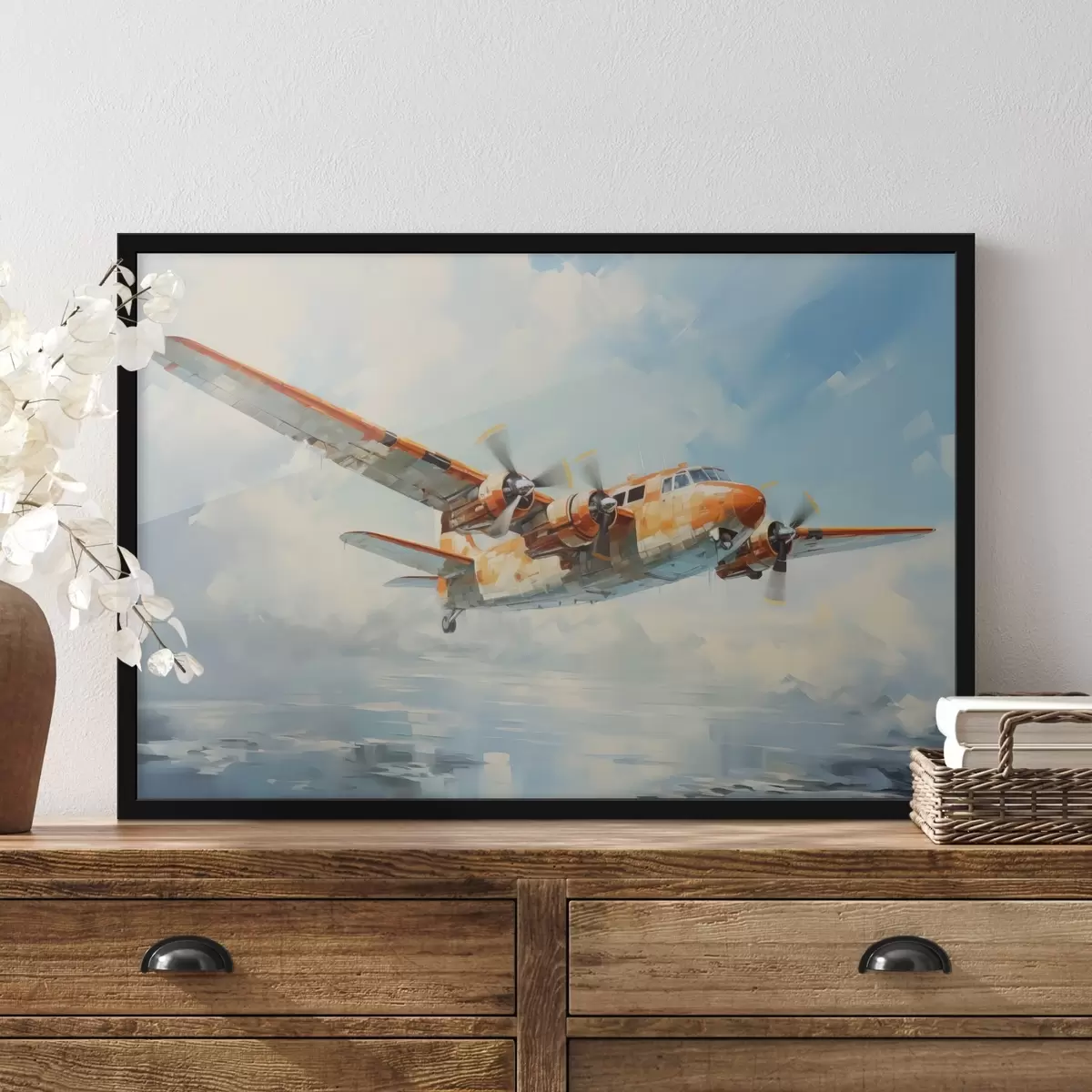 Plakat Lennuk lendab taevas f41239