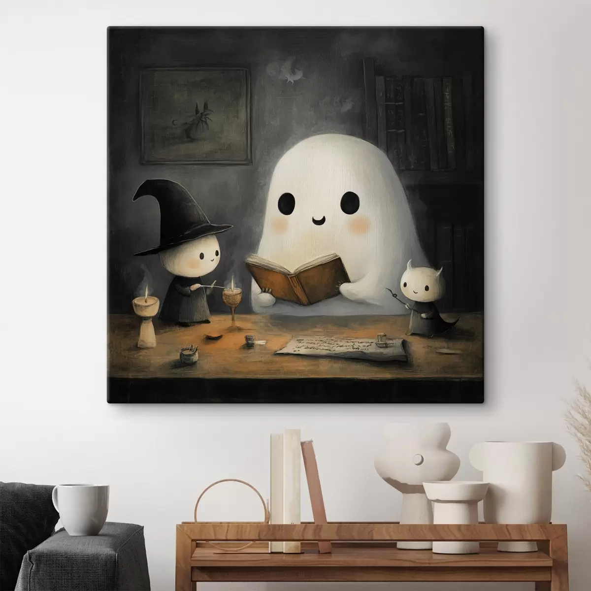 Pilt Privyd loeb oma sõpradele raamatut s41343