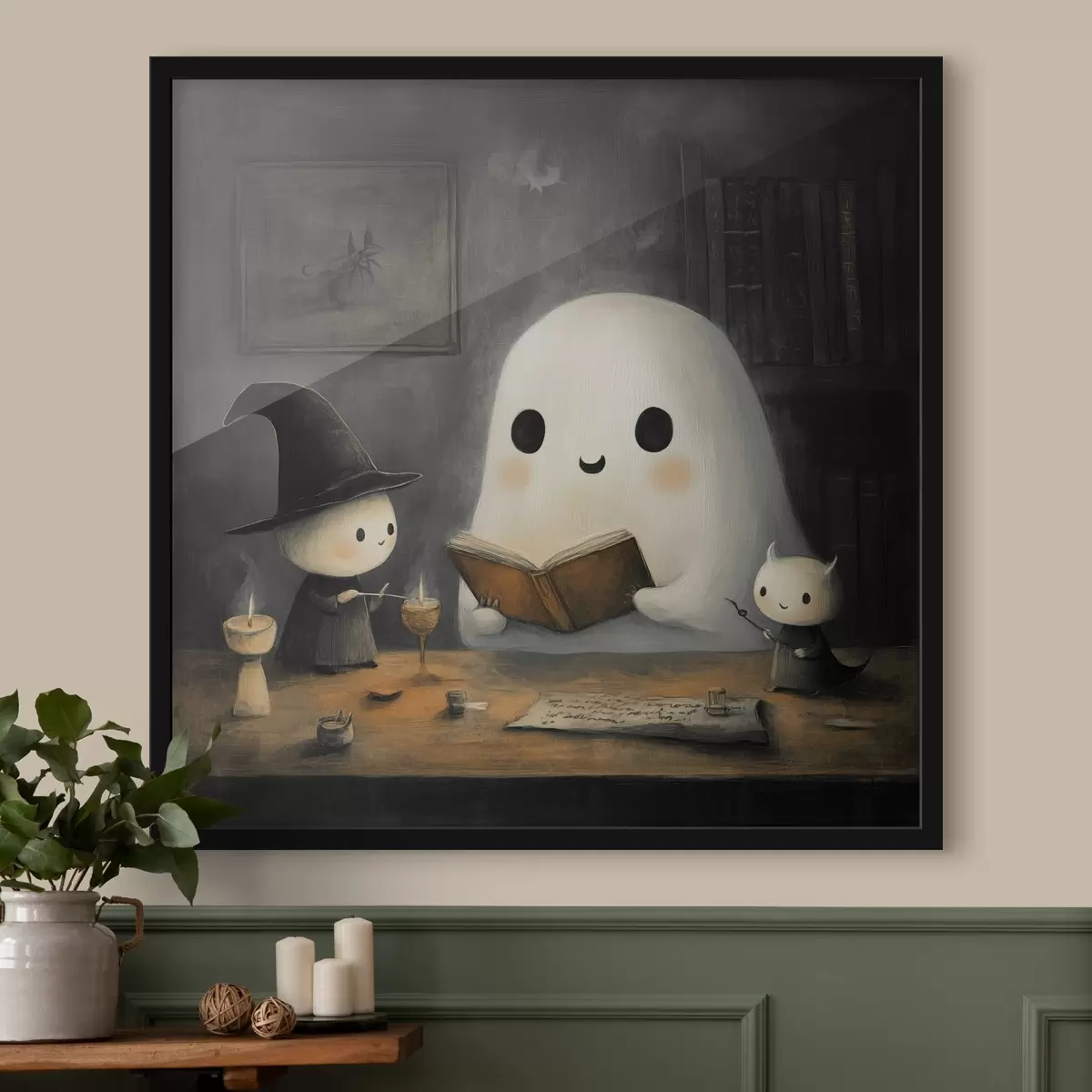 Plakat Privyd loeb oma sõpradele raamatut f41343