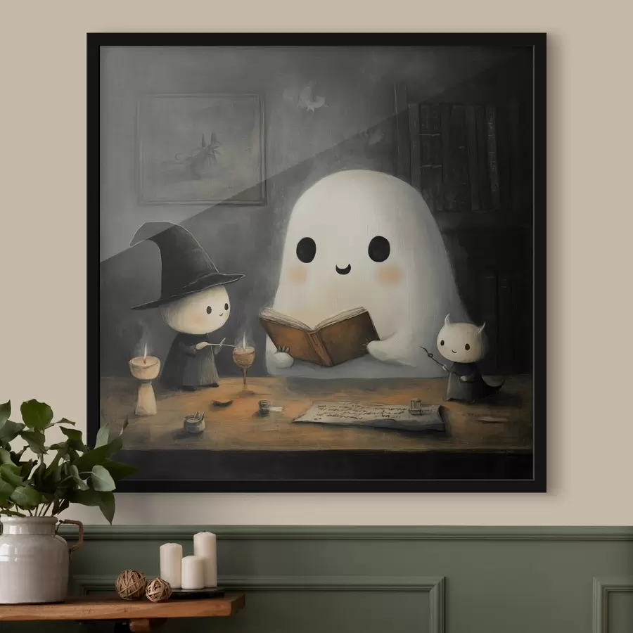 Fototapeedid Privyd loeb oma sõpradele raamatut f41343