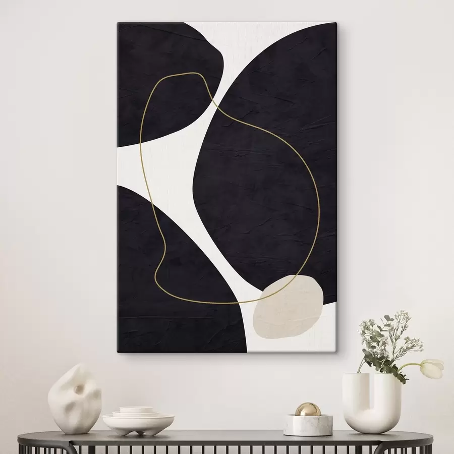 Pilt Elegantsed keerdkäigud ühevärvilises harmoonias s36036