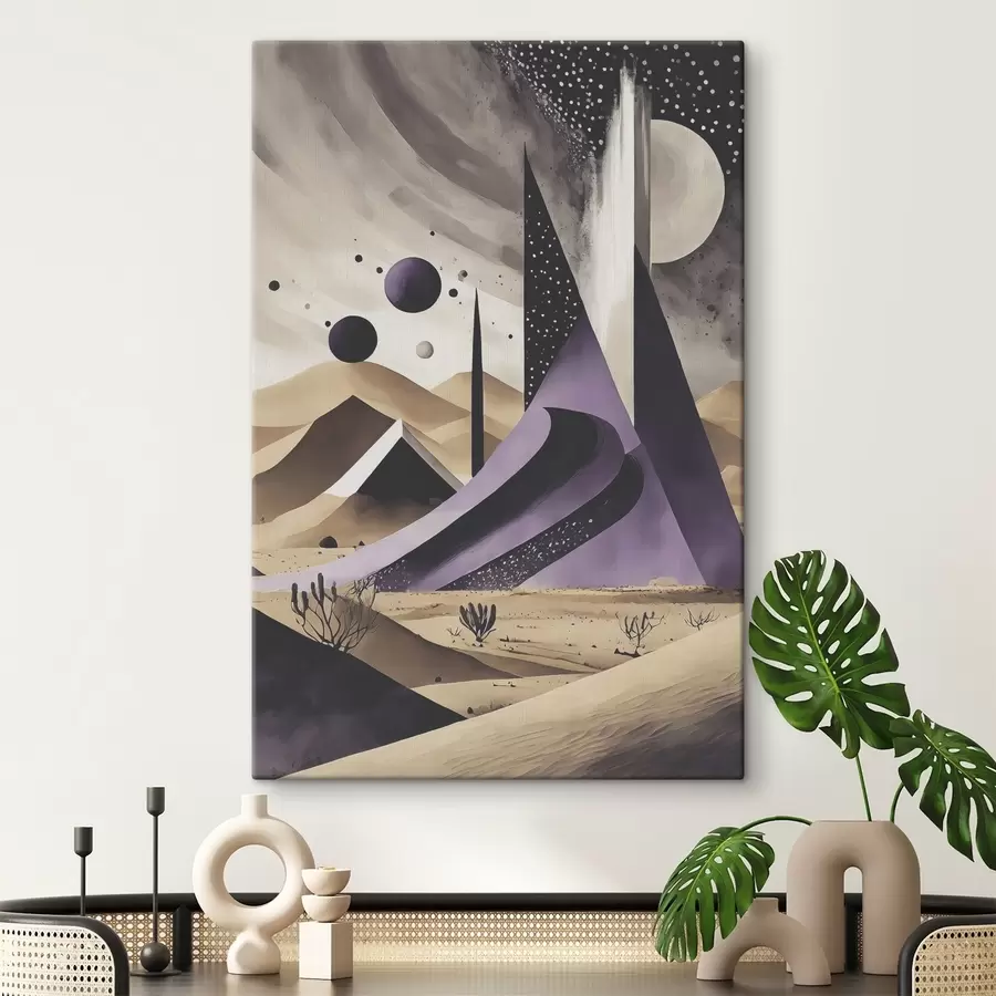 Pilt Lilla ja valge kõrbemaastik s37359