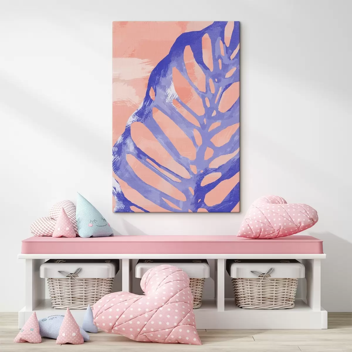 Pilt Sinine ja lilla leht s38284