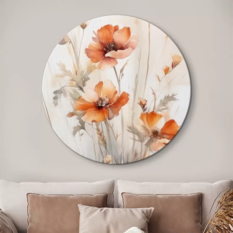 Pilt Lill, taim ja oks r33649