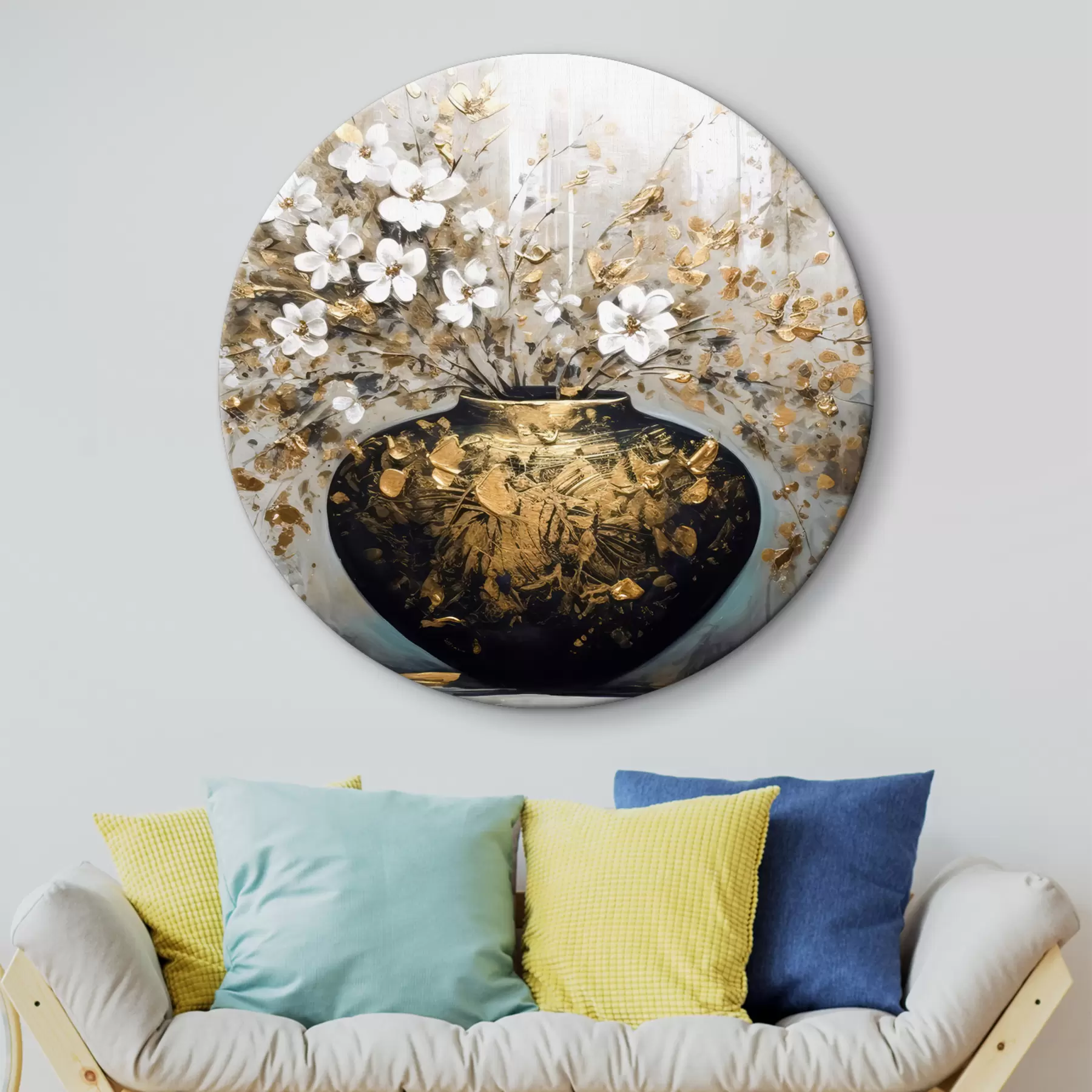 Pilt Suur vaas väikeste metslilledega r35377