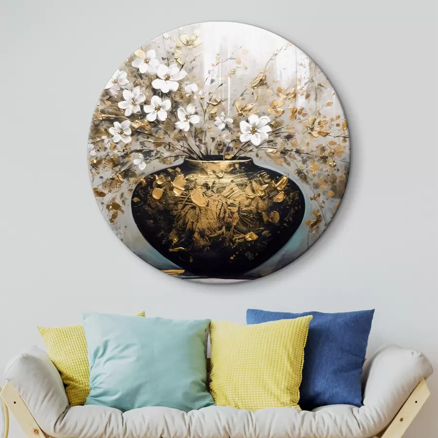 Pilt Suur vaas väikeste metslilledega r35377