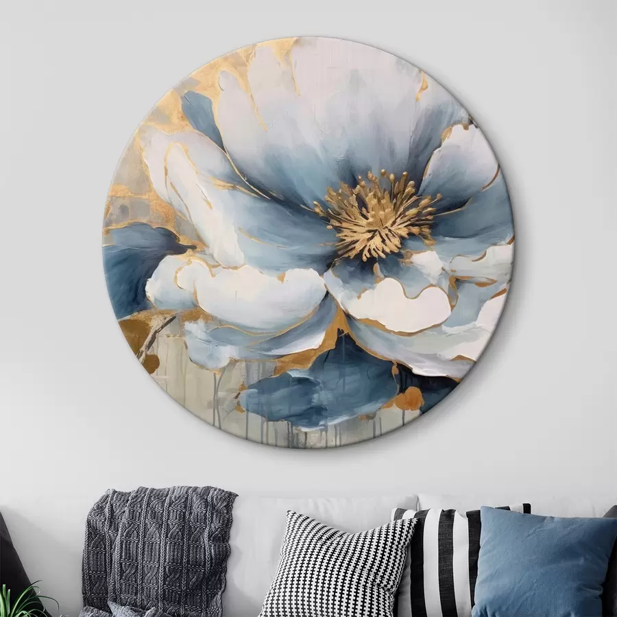 Pilt Suur õrn sinine lill r35382