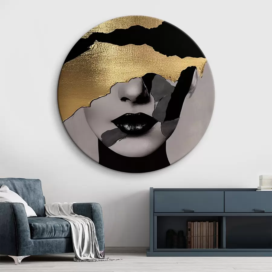 Pilt Fragmentaarne elegants koos julgete kontrastidega r35520