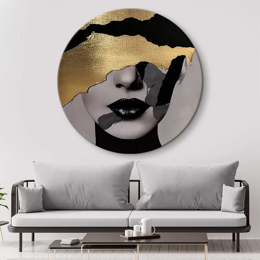 Fototapeedid Fragmentaarne elegants koos julgete kontrastidega r35520