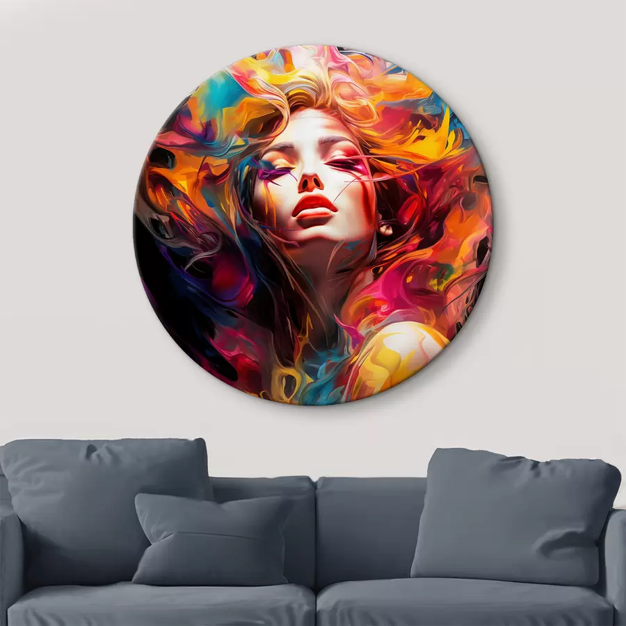 Fototapeedid Abstraktne tüdruk r36677