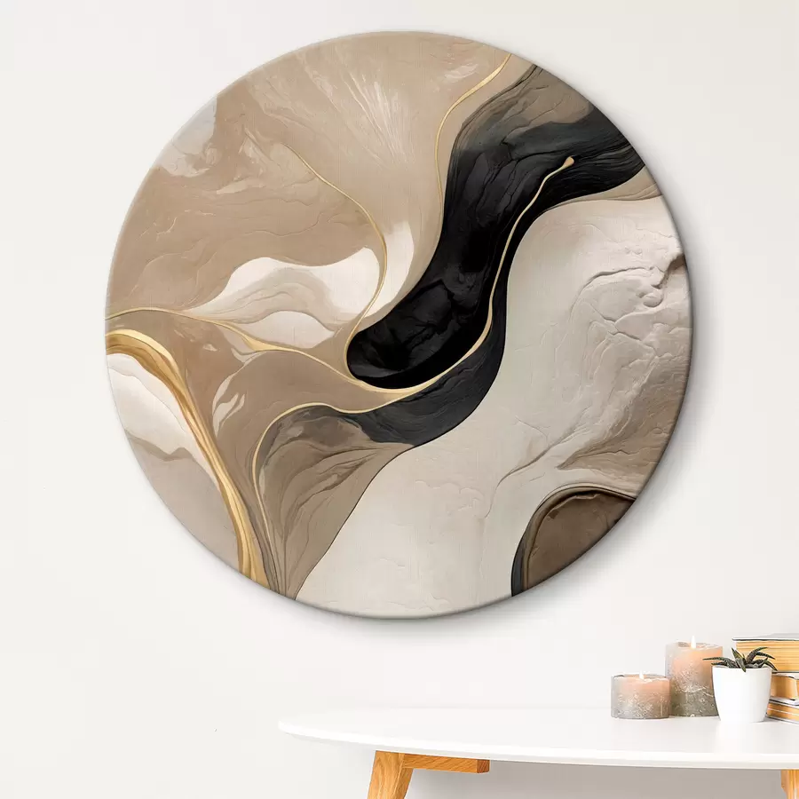 Pilt Abstraktsioon koos tekstuuri imitatsiooniga r39093