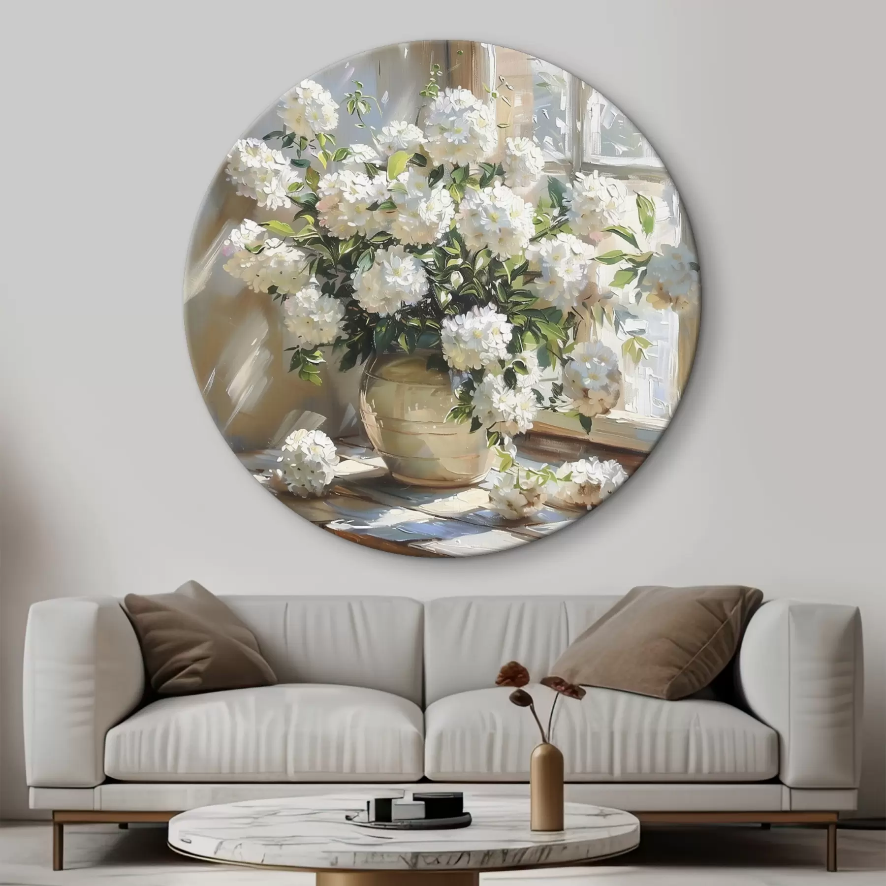 Pilt Ilus kimp seisab aknalaual r39779