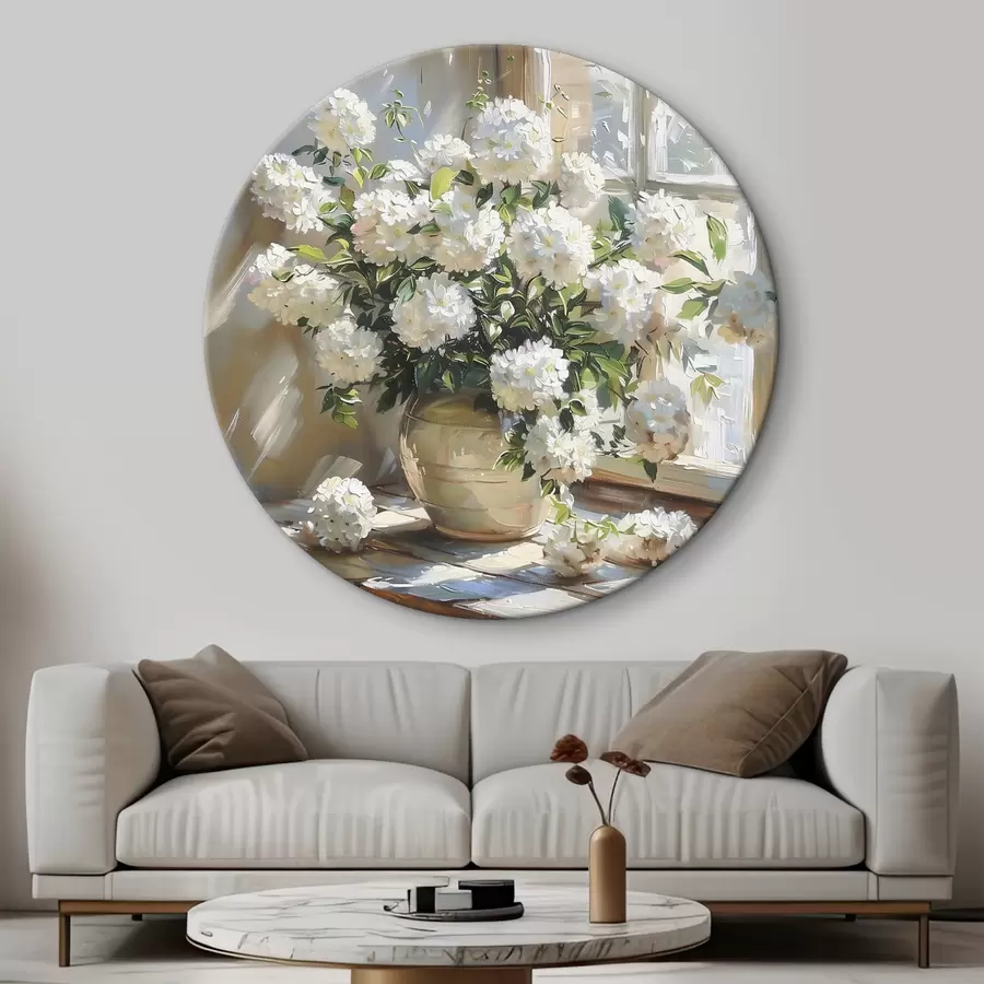 Pilt Ilus kimp seisab aknalaual r39779