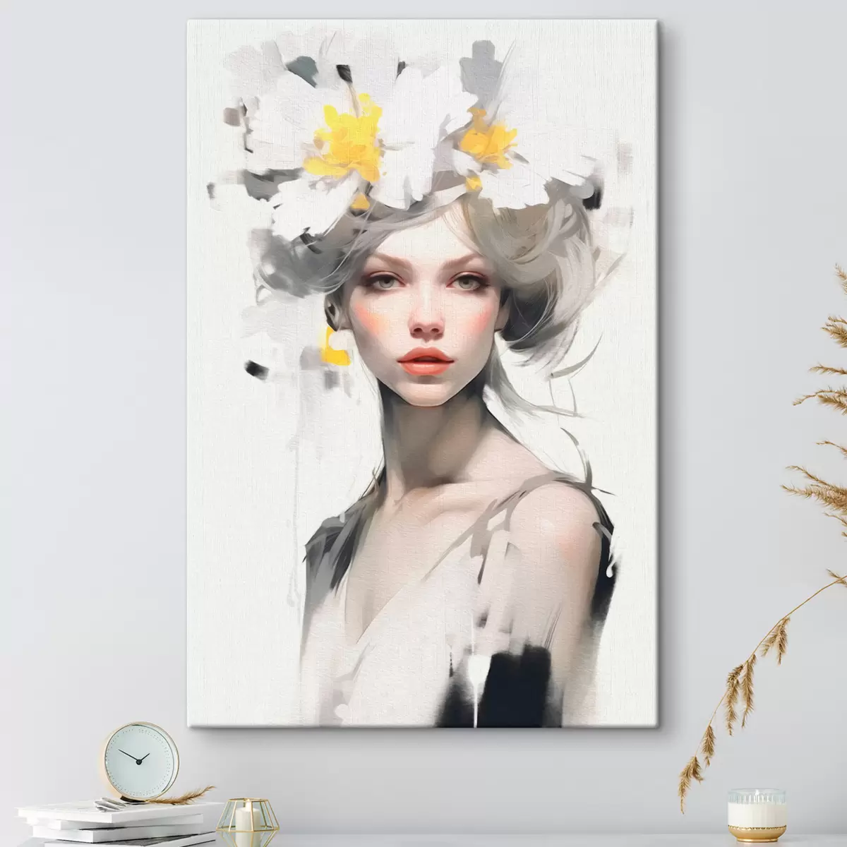 Pilt Mudel lilledega peas s41322