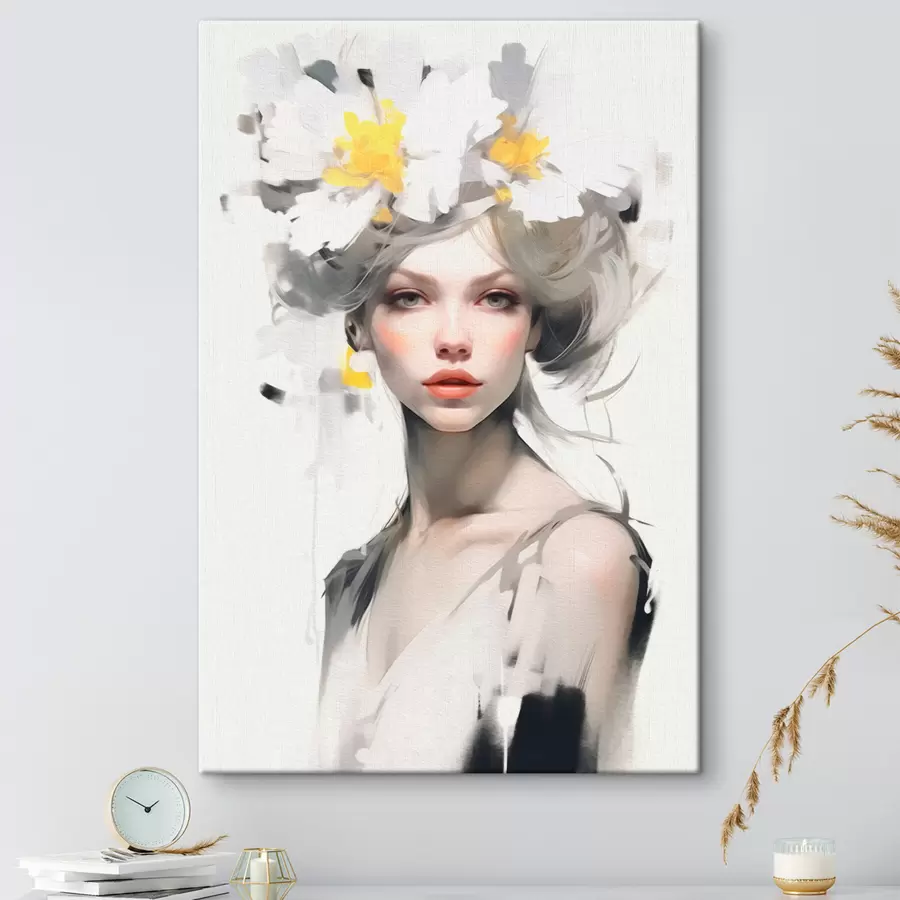 Pilt Mudel lilledega peas s41322