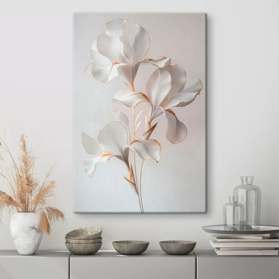 Fototapeedid Valged lilled s41395