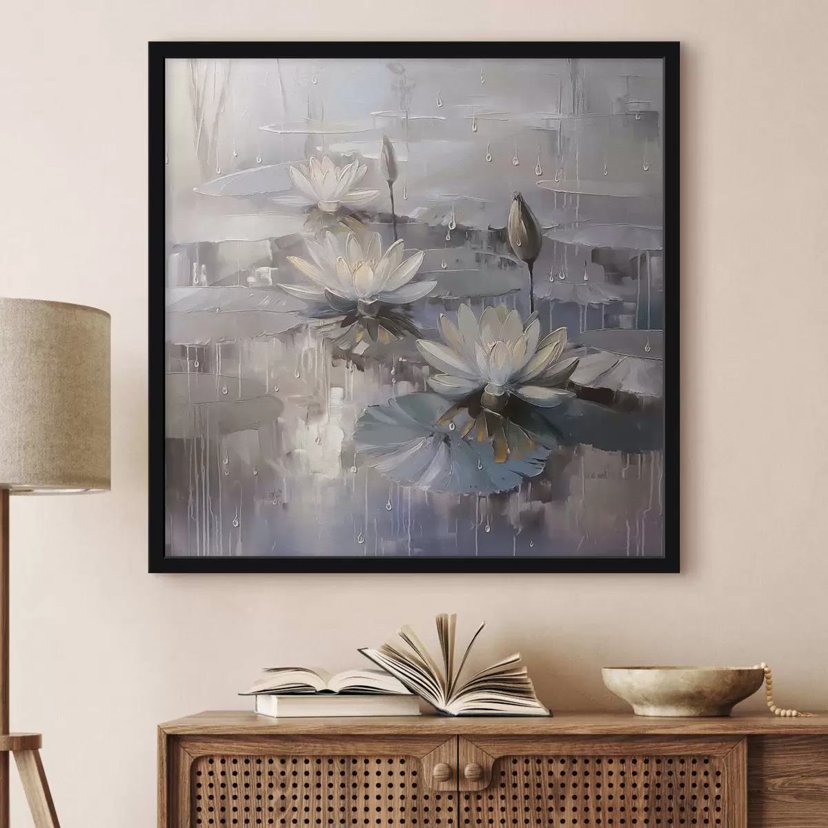 Plakat Stiilsed vesiroosid on uus trend f41400