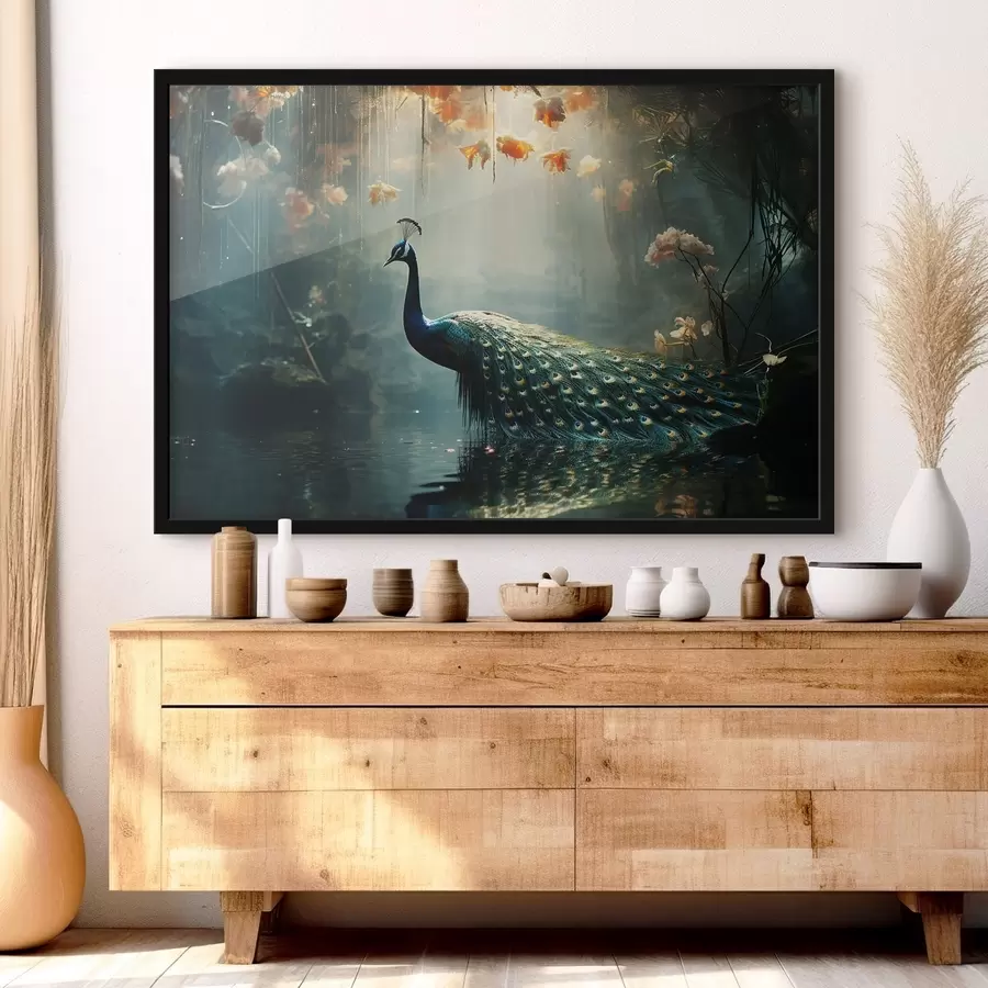 Fototapeedid Suurepärane paabulind f41425