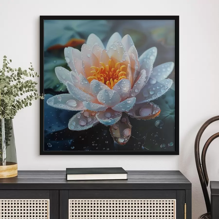 Pilt Lootose lill koos kastepiiskadega f41433