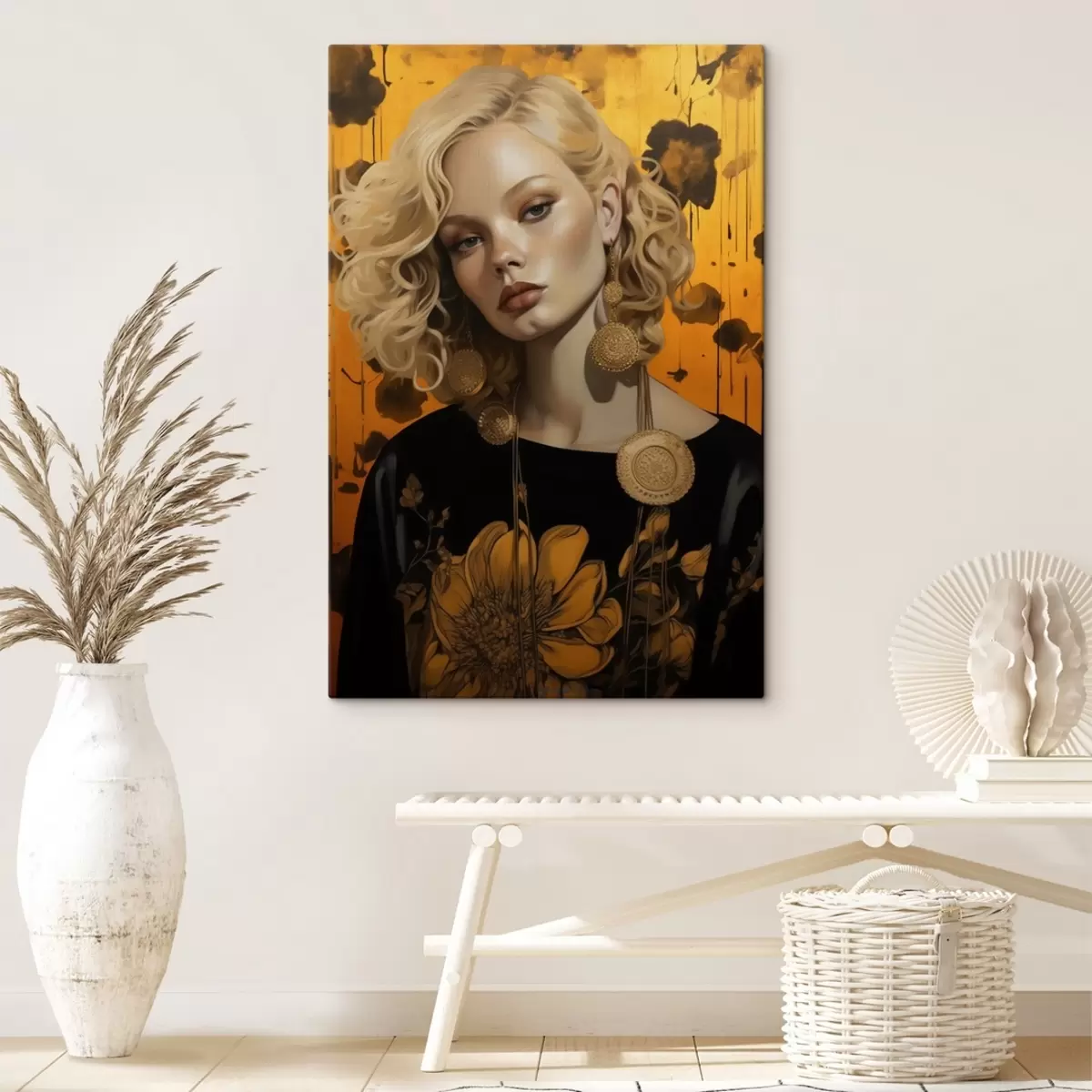 Pilt Tüdruk erksates värvides s41193