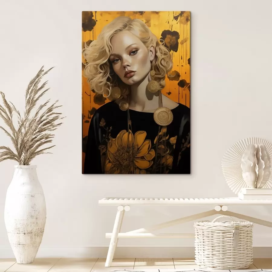 Pilt Tüdruk erksates värvides s41193