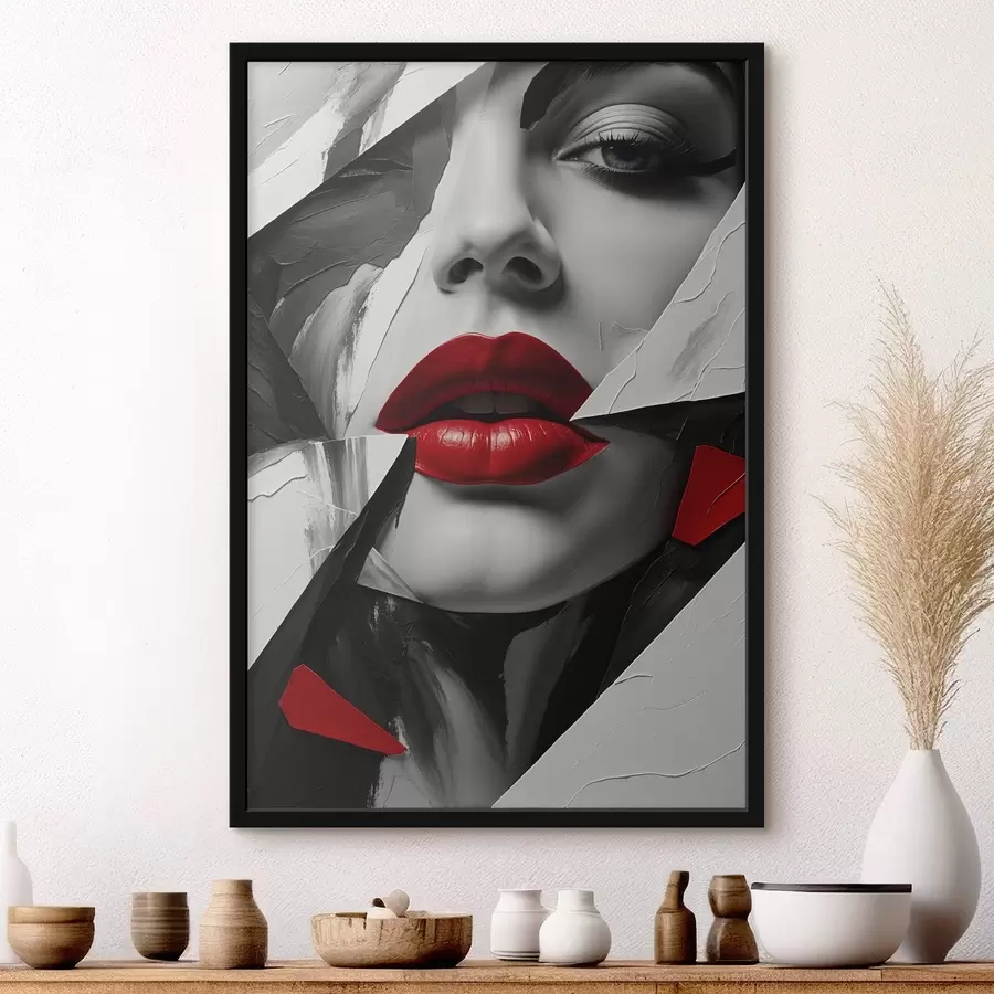 Fototapeedid Tüdruku savi nägu f41287