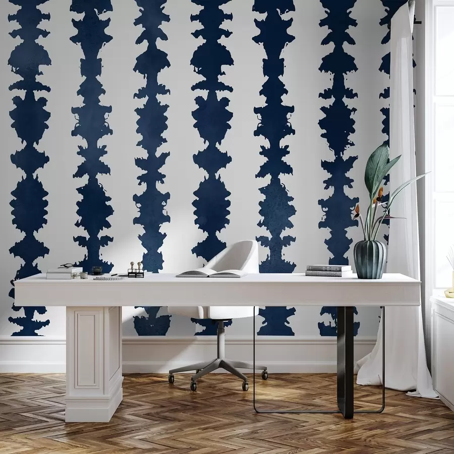 Fototapeedid Abstraktne disain sügavsinistes toonides u99090