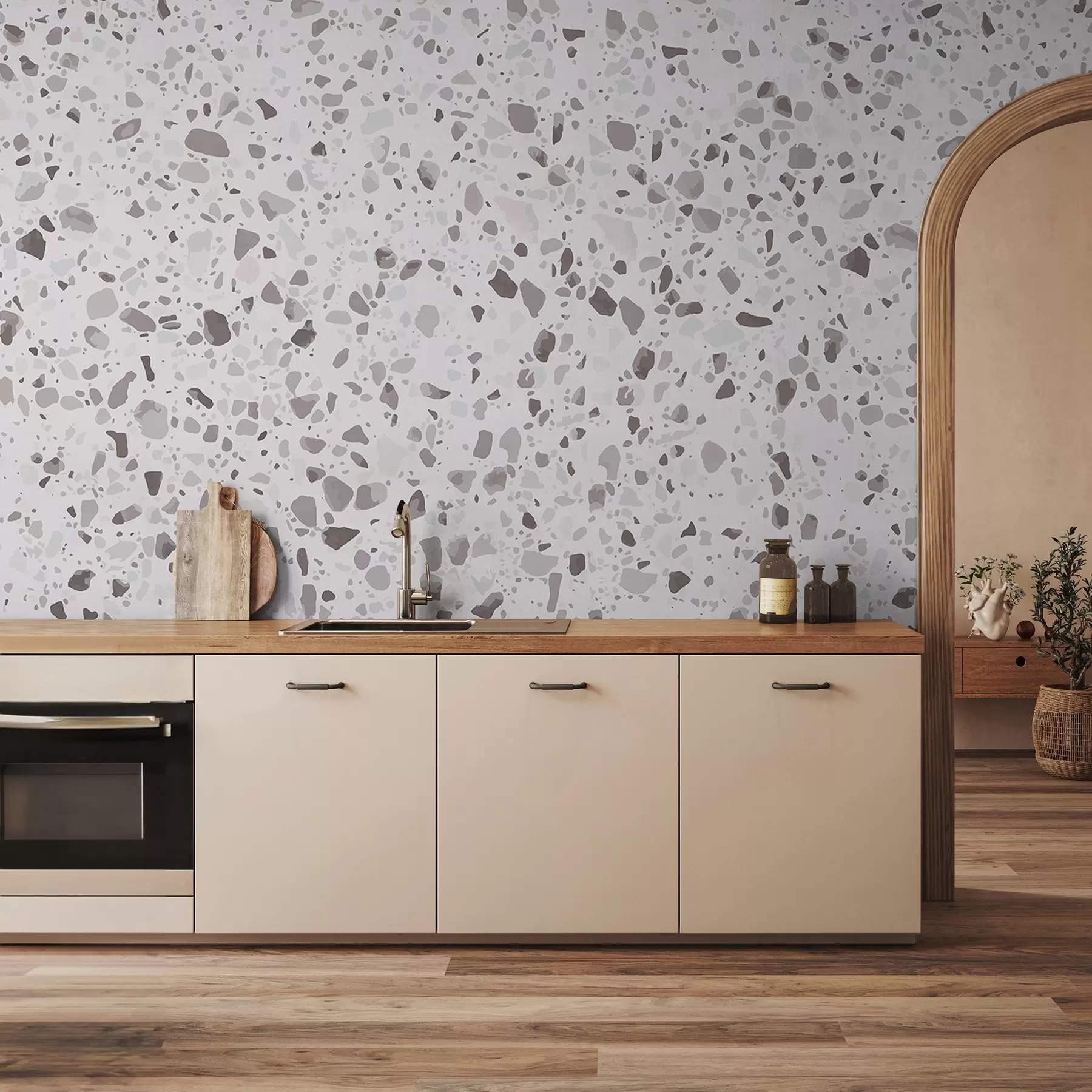 Fototapeedid Elegantne täpiline pinnatekstuuri disain u99669