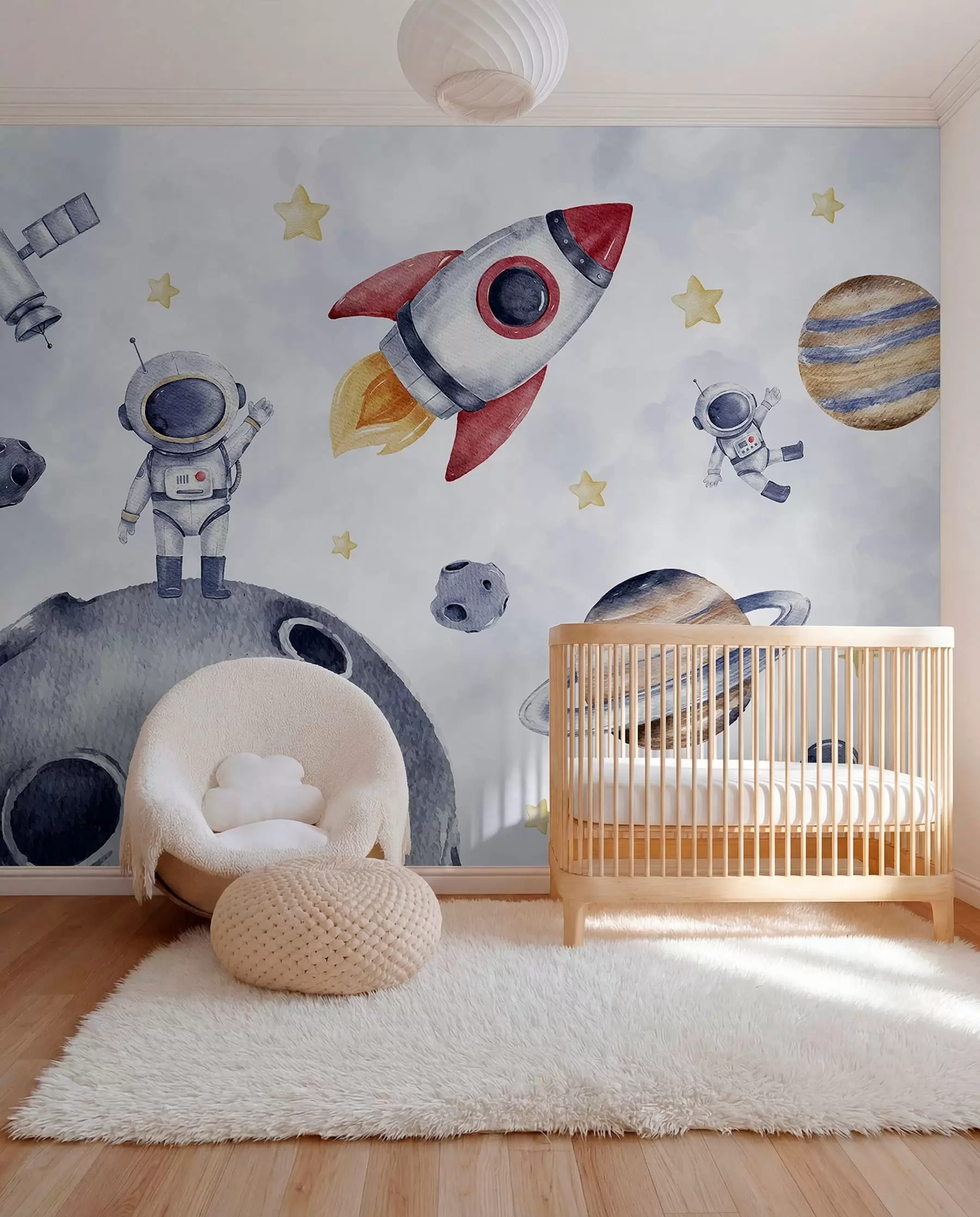 Fototapeedid Väikesed astronaudid lennul w01461