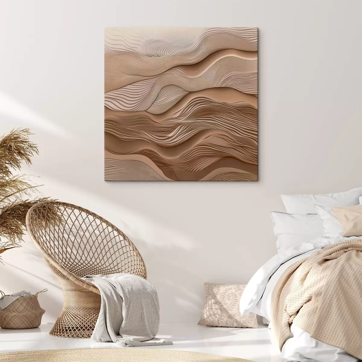 Pilt Abstraktsed lained koos tekstuuri imitatsiooniga s41358