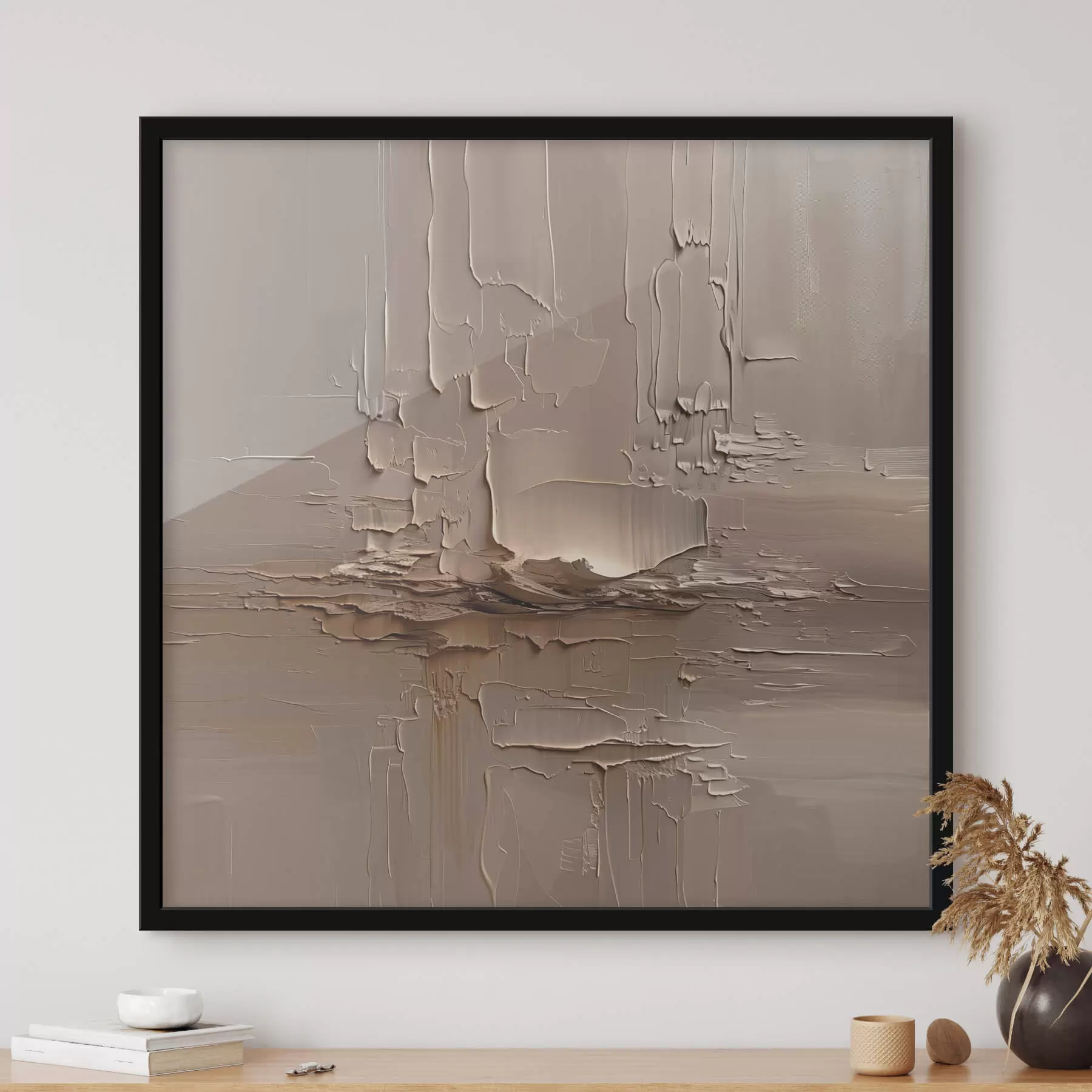 Fototapeedid Abstraktsioon koos suurte pintslitõmmete jäljendamisega f41356