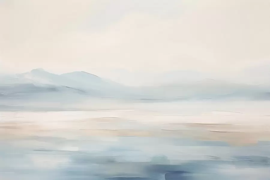 Fototapeedid Maalitud akvarellmaastik w02113