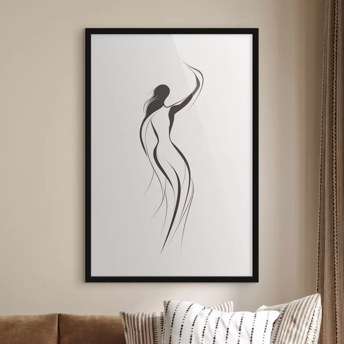 Plakat Tantsiv abstraktsioon f41487