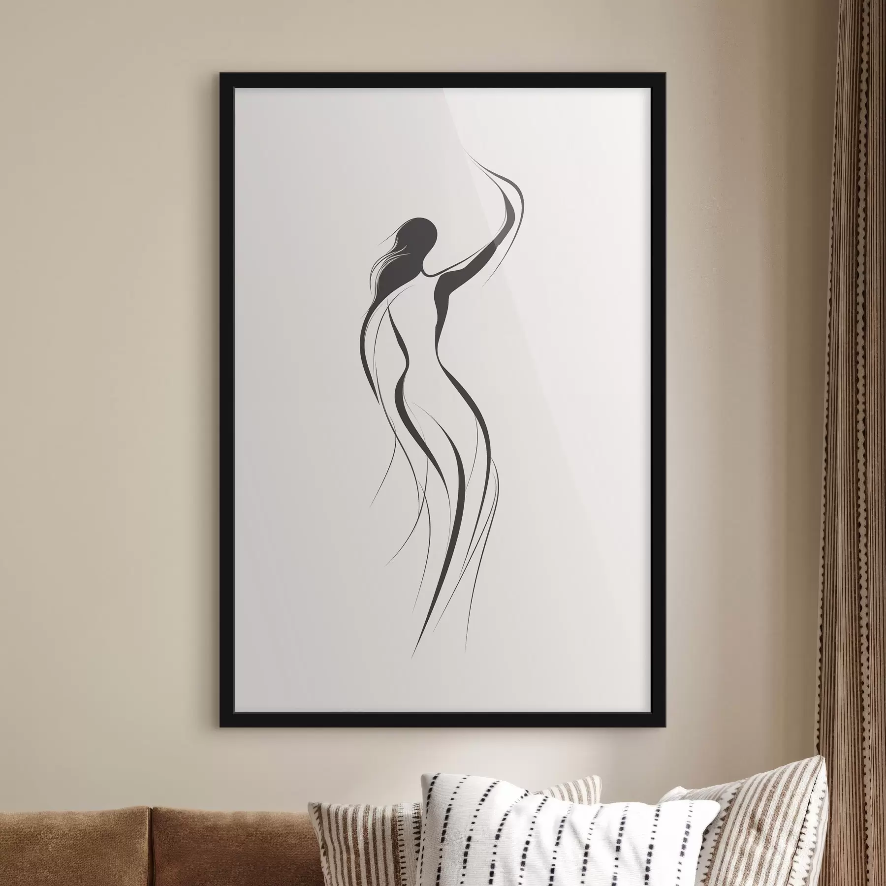 Fototapeedid Tantsiv abstraktsioon f41487