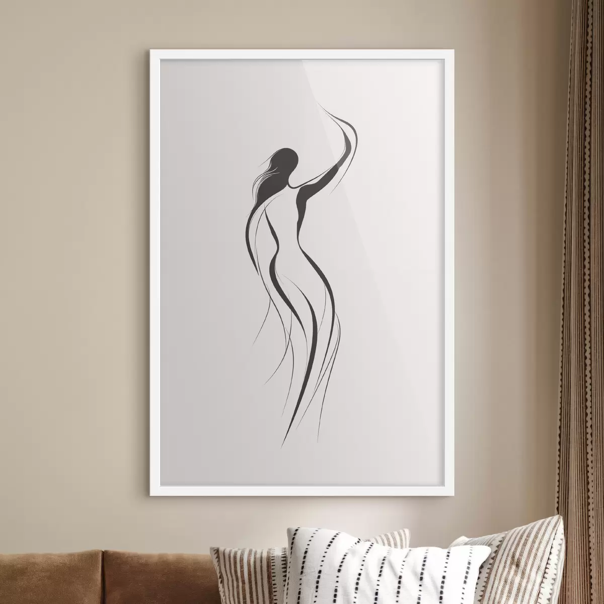 Plakat Tantsiv abstraktsioon f41487