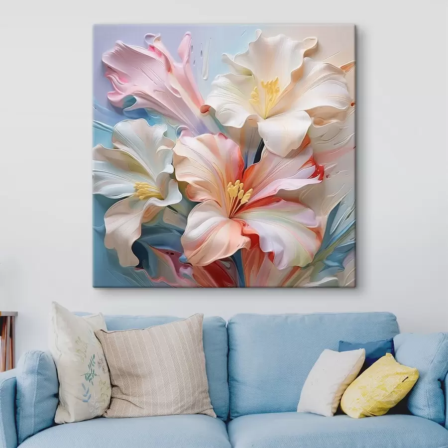 Pilt Volüümilised abstraktsed liiliad s41554