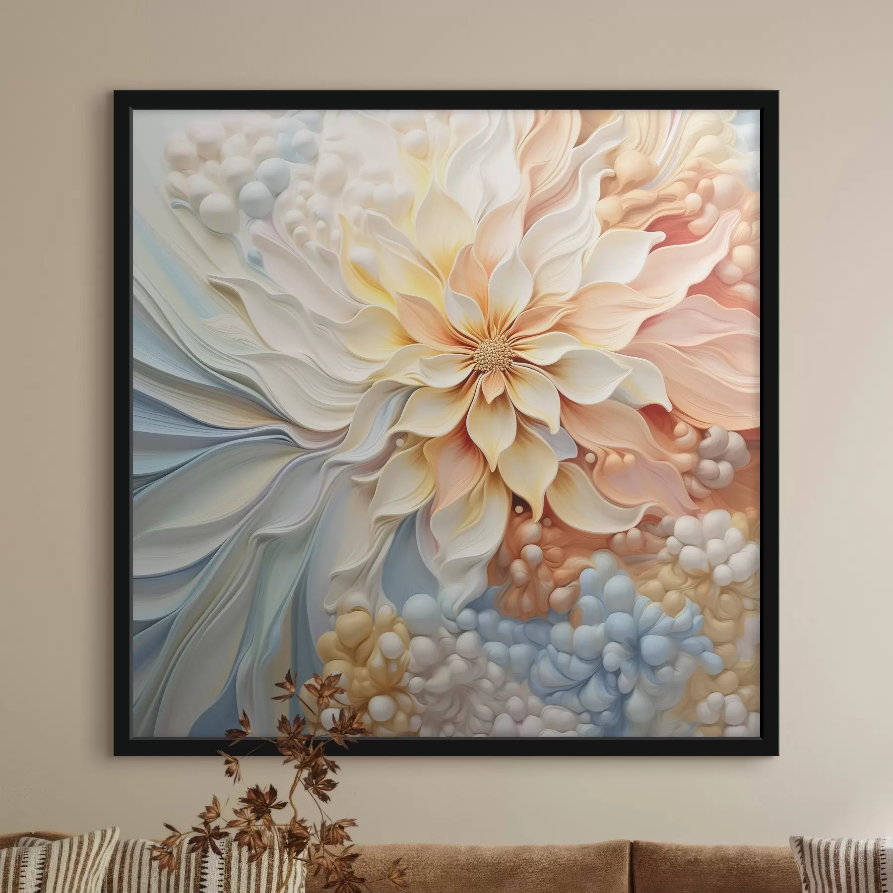 Fototapeedid Mahuline suur lill f41552