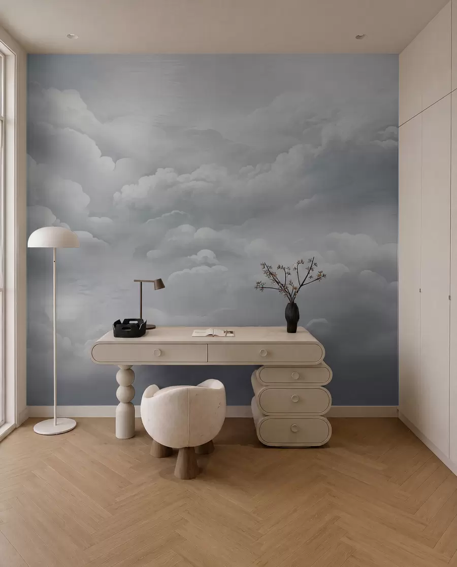 Fototapeedid Hõbedane pilvevõlv w02189v1