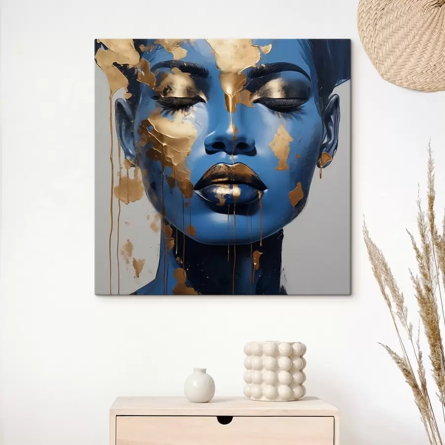 Pilt Tüdruku portree värviga s41607