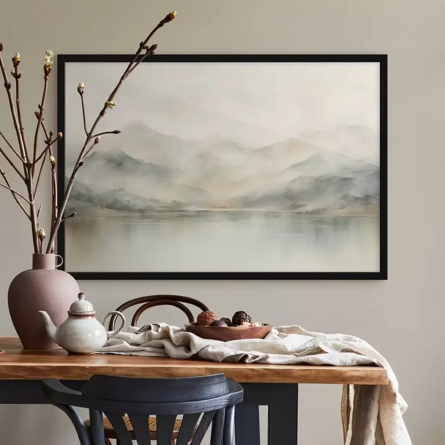 Fototapeedid Akvarell mägede f41600